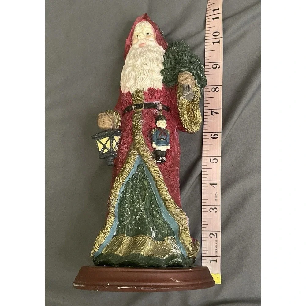 Vintage Cedar Creek Collection Collectible Santa Figurine 10.5